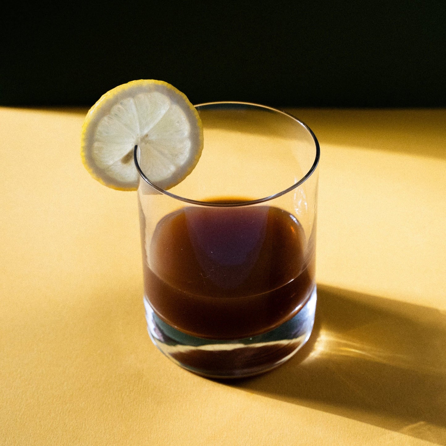 Thé noir glacé
